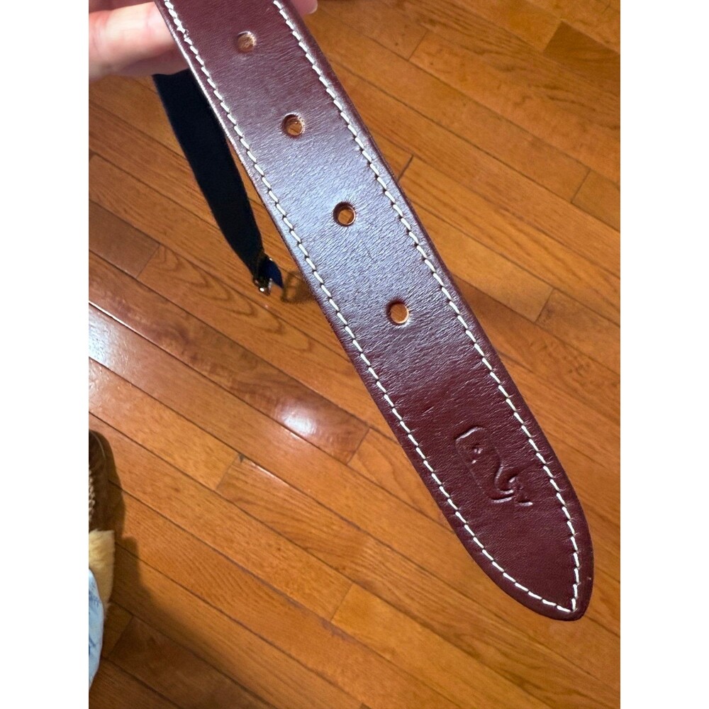 Vineyard Vines‎ Leather and Canvas Belt Size 34 - Picture 6 of 7